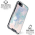 Rose Quartz & Serenity Splatter iPhone 16e Clear Case